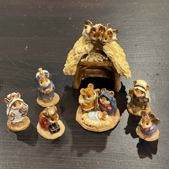Wee Forest Folk Other - RARE & RETIRED Wee Forest Folk Nativity Set NWT & Boxes